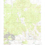 United States Geological Survey Old Mammoth, CA (1983, 24000-Scale) digital map