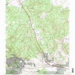 United States Geological Survey Old Mammoth, CA (1994, 24000-Scale) digital map