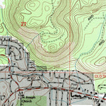 United States Geological Survey Old Mammoth, CA (1994, 24000-Scale) digital map