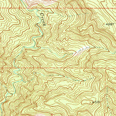 United States Geological Survey Old Man Mountain, CA (1943, 24000-Scale) digital map