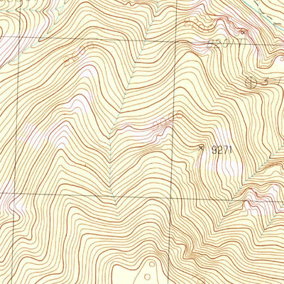 United States Geological Survey Old Mans Canyon, NV (1986, 24000-Scale) digital map