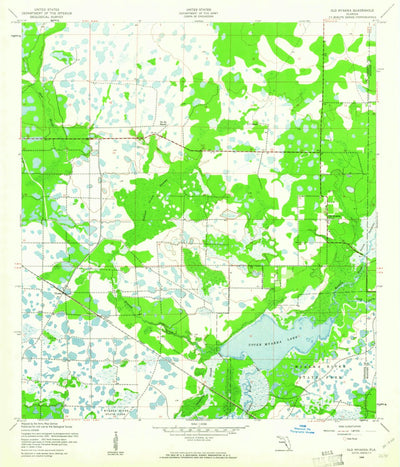 United States Geological Survey Old Myakka, FL (1944, 24000-Scale) digital map