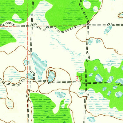 United States Geological Survey Old Myakka, FL (1944, 24000-Scale) digital map