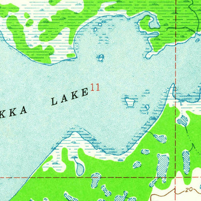 United States Geological Survey Old Myakka, FL (1944, 24000-Scale) digital map