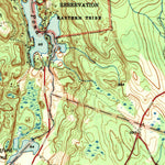United States Geological Survey Old Mystic, CT (1943, 31680-Scale) digital map