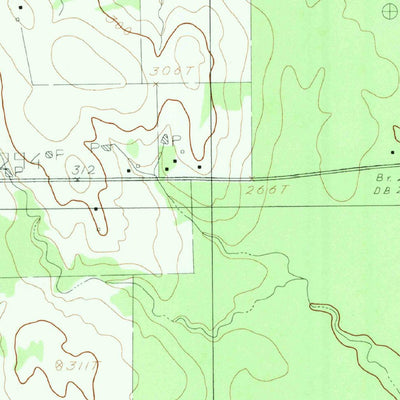 United States Geological Survey Old Panola, TX-LA (1983, 24000-Scale) digital map
