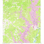 United States Geological Survey Old Pickens, SC (1961, 24000-Scale) digital map