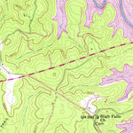 United States Geological Survey Old Pickens, SC (1961, 24000-Scale) digital map