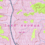 United States Geological Survey Old Pickens, SC (1961, 24000-Scale) digital map