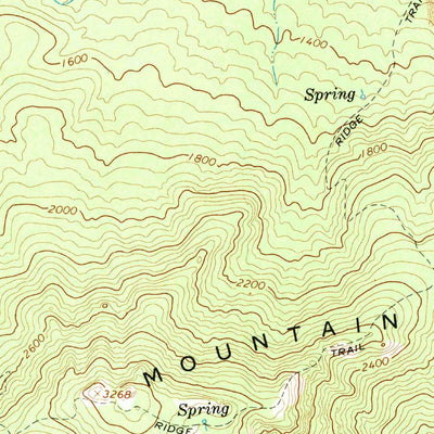 United States Geological Survey Old Rag Mountain, VA (1965, 24000-Scale) digital map