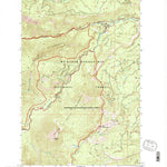 United States Geological Survey Old Scab Mountain, WA (1992, 24000-Scale) digital map