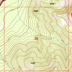 United States Geological Survey Old Scab Mountain, WA (1992, 24000-Scale) digital map
