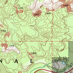 United States Geological Survey Old Station, CA (1995, 24000-Scale) digital map