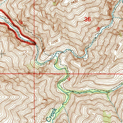 United States Geological Survey Old Timer Mountain, ID-OR (1995, 24000-Scale) digital map