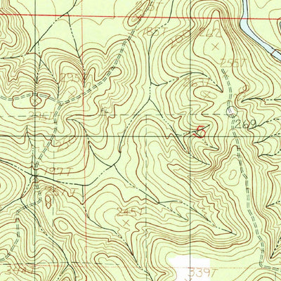 United States Geological Survey Old Town, AL (1982, 24000-Scale) digital map