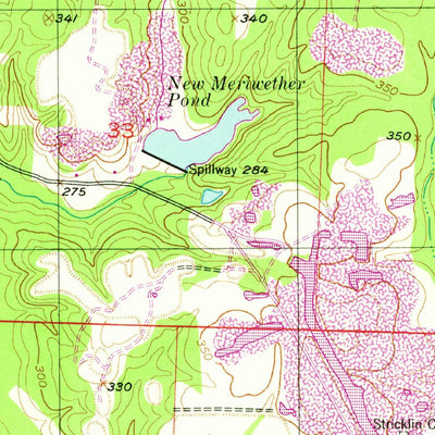 United States Geological Survey Old Town, AR (1952, 24000-Scale) digital map