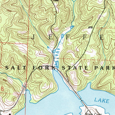 United States Geological Survey Old Washington, OH (1993, 24000-Scale) digital map