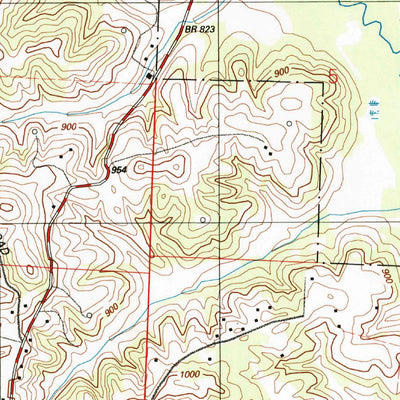 United States Geological Survey Old Washington, OH (1994, 24000-Scale) digital map