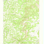 United States Geological Survey Old Woman Plateau, UT (1968, 24000-Scale) digital map