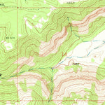 United States Geological Survey Old Woman Plateau, UT (1968, 24000-Scale) digital map