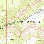 United States Geological Survey Old Woman Plateau, UT (2001, 24000-Scale) digital map