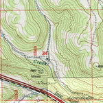 United States Geological Survey Old Woman Plateau, UT (2001, 24000-Scale) digital map