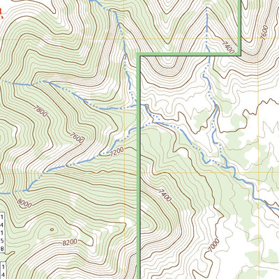 United States Geological Survey Old Woman Plateau, UT (2023, 24000-Scale) digital map