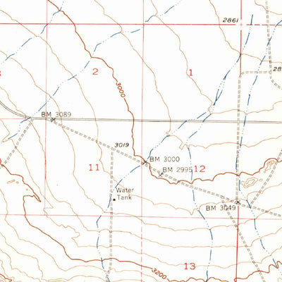 United States Geological Survey Old Woman Springs, CA (1955, 62500-Scale) digital map