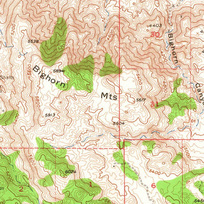 United States Geological Survey Old Woman Springs, CA (1955, 62500-Scale) digital map