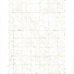 United States Geological Survey Oldham NW, SD (1968, 24000-Scale) digital map