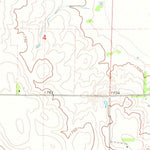 United States Geological Survey Oldham NW, SD (1968, 24000-Scale) digital map