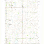 United States Geological Survey Oldham, SD (1968, 24000-Scale) digital map