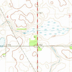 United States Geological Survey Oldham, SD (1968, 24000-Scale) digital map