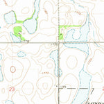 United States Geological Survey Oldham, SD (1968, 24000-Scale) digital map