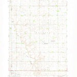 United States Geological Survey Oldham SE, SD (1968, 24000-Scale) digital map