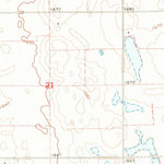 United States Geological Survey Oldham SW, SD (1968, 24000-Scale) digital map