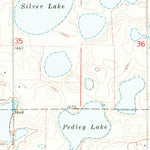 United States Geological Survey Oldham SW, SD (1968, 24000-Scale) digital map