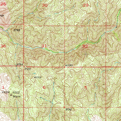 United States Geological Survey Olds Ferry, ID-OR (1952, 62500-Scale) digital map
