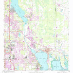 United States Geological Survey Oldsmar, FL (1974, 24000-Scale) digital map