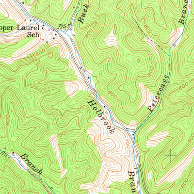 United States Geological Survey Oldtown, KY (1953, 24000-Scale) digital map