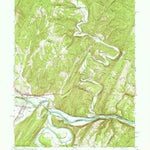 United States Geological Survey Oldtown, MD-WV (1950, 24000-Scale) digital map