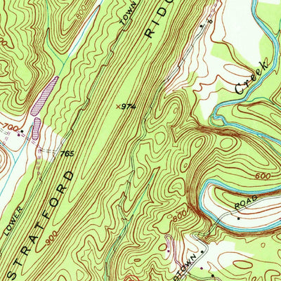United States Geological Survey Oldtown, MD-WV (1950, 24000-Scale) digital map