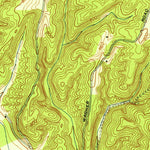 United States Geological Survey Oldtown, MD-WV (1951, 24000-Scale) digital map
