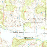 United States Geological Survey Olean, MO (1960, 24000-Scale) digital map