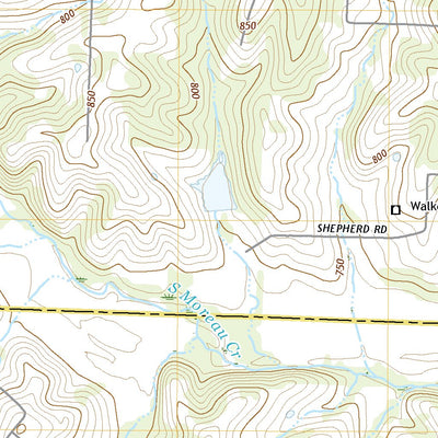 United States Geological Survey Olean, MO (2021, 24000-Scale) digital map