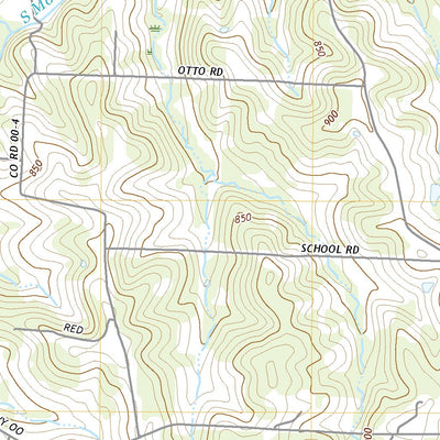 United States Geological Survey Olean, MO (2021, 24000-Scale) digital map