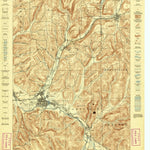 United States Geological Survey Olean, NY (1898, 62500-Scale) digital map