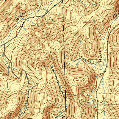 United States Geological Survey Olean, NY (1898, 62500-Scale) digital map
