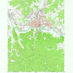United States Geological Survey Olean, NY (1961, 24000-Scale) digital map