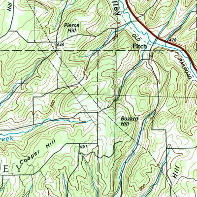 United States Geological Survey Olean, NY-PA (1986, 100000-Scale) digital map